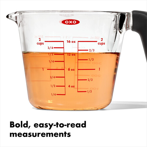 OXO Good Grips Glass Measuring Cup - 2 Cup/ 500ml - 48253