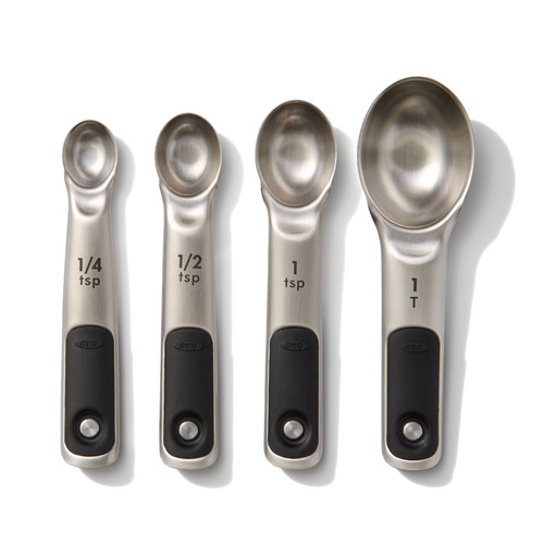 OXO 4-Piece Stainless Steel Measuring Spoon Set - 48280