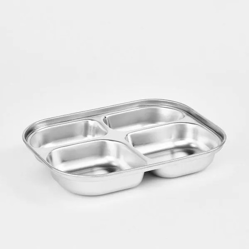 Cuitisan Infant 4 Compartment Food Tray 750ml Blue - CEC10-205B