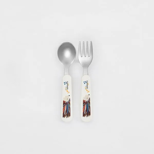 Cuitisan Infant Spoon & Fork Set with Case Blue - CEC10-301B