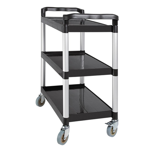 Vogue Mobile Trolley Compact Polypropylene Black 130kg - CF101