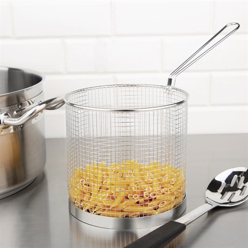 Vogue Stainless Steel Spaghetti Basket 180mm - CS735