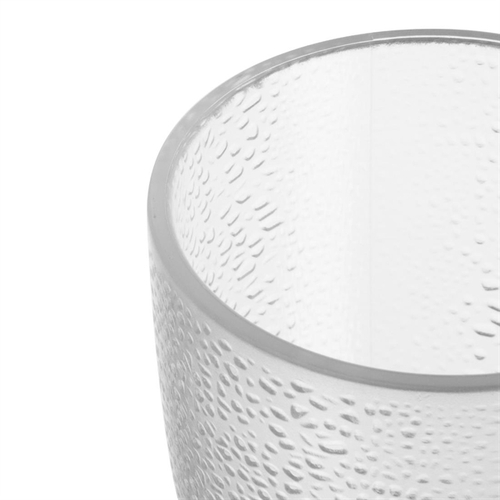 Olympia Kristallon Polycarbonate Pebbled Tumbler 275ml Clear (Box of 6) - DC928