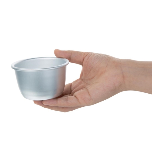 Vogue Mini Pudding Basin Aluminium 85x50mm 227ml - E047