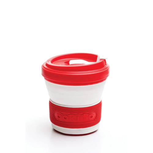 Evo Eco-Friendly Collapsible Cup - Cherry - EVO-POKCHE-S