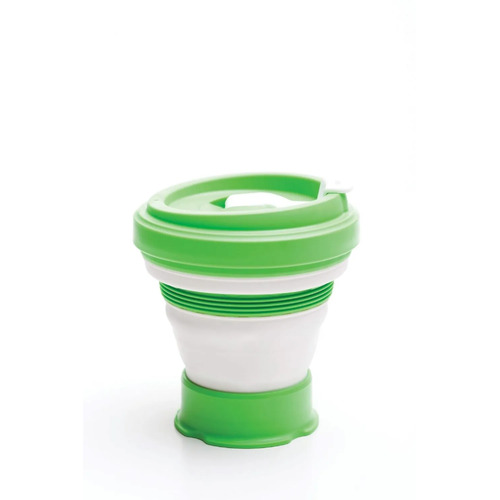 Evo Eco-Friendly Collapsible Cup - Lime - EVO-POKLIM-S