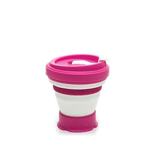 Evo Eco-Friendly Collapsible Cup - Raspberry - EVO-POKRAS-S