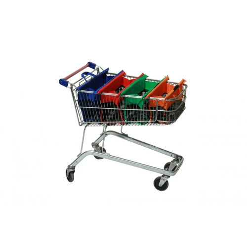 Evo Trolley Reusable Shopping Bag Express Vibe (Set of 4) - EVO-TBEX1-S