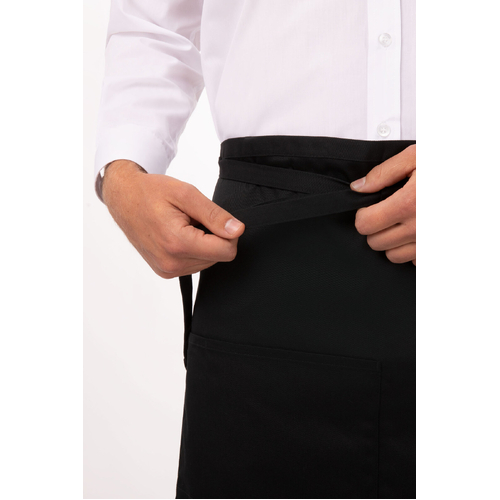 Bistro Apron - Black - F24-BLK - F24-BLK