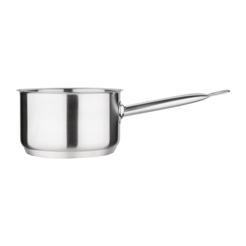 Vogue Stainless Steel Saucepan 180mm 2.6Ltr - FS664