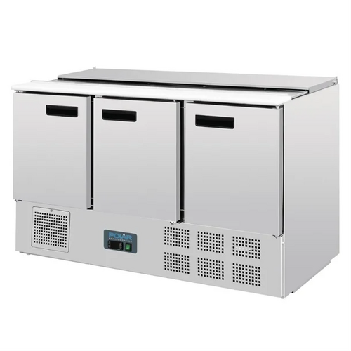 Polar G607-A G-Series Saladette Counter Fridge 368Ltr - G607-A