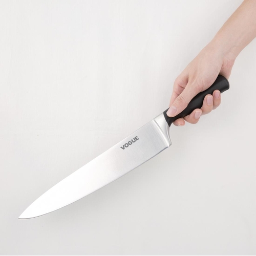 Vogue Soft Grip Chef's Knife 254mm - GD752