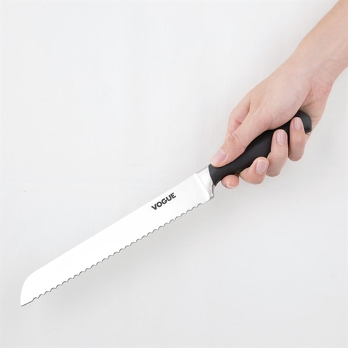 Vogue Soft Grip Bread Knife 200mm - GD753