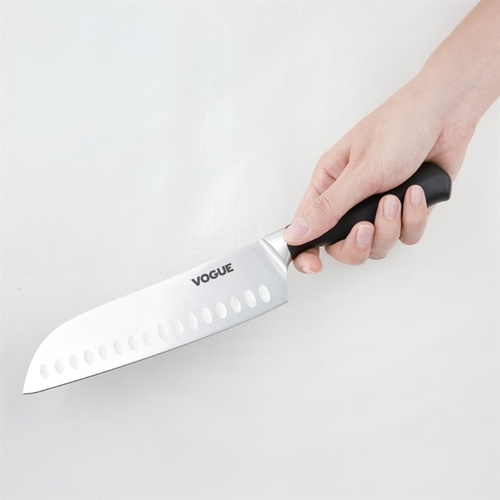 Vogue Soft Grip Santoku Knife 180mm - GD759