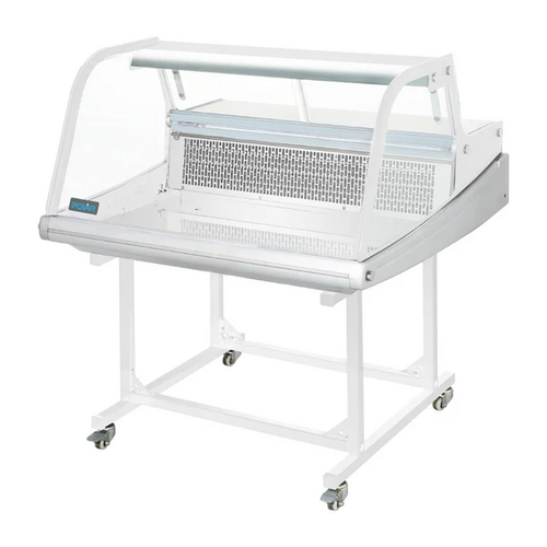 Polar GE960-A Counter Top Serve Over Fish Display Unit White - 915mm - GE960-A