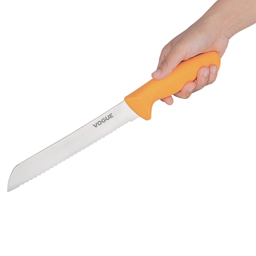 Vogue Soft Grip Pro Bread Knife 190mm - GH528