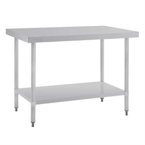 Vogue Stainless Steel Prep Table 1200x700x900mm - GJ502