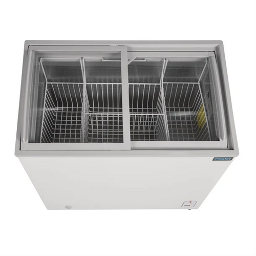 Polar GM498-A G-Series Display Chest Freezer - 200Ltr - GM498-A