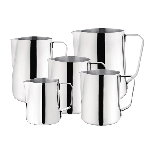 Olympia Milk Jug Stainless Steel 340ml - J316