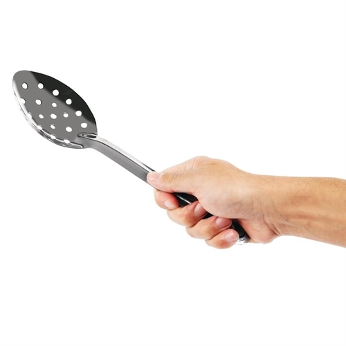 Vogue Serving Spoon Perforated 280mm  - J631