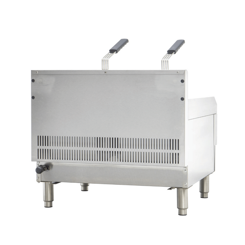 Gasmax JUS-TRC-2 - Double Basket Gas Countertop Fryer - Nat Gas - JUS-TRC-2