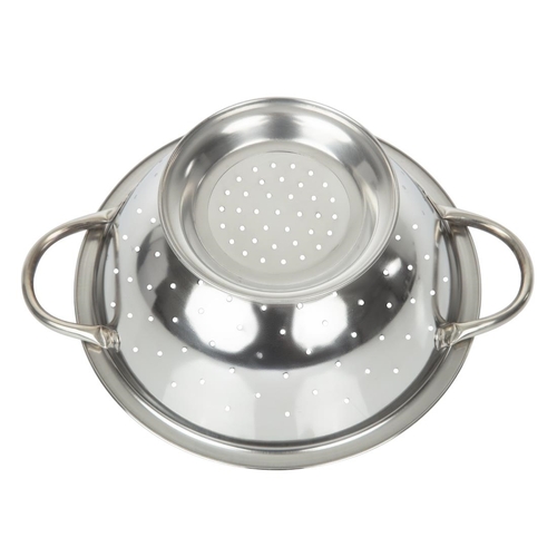 Vogue Stainless Steel Colander 230mm - K331