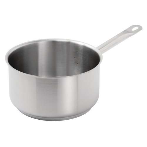 Vogue Stainless Steel Saucepan 200mm 3Ltr - M944