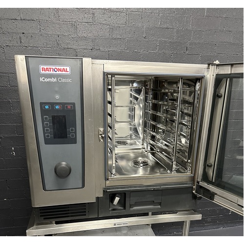 Pre-Owned Rational ICC61 - 6 Tray Electric Combi Oven - PO-1632