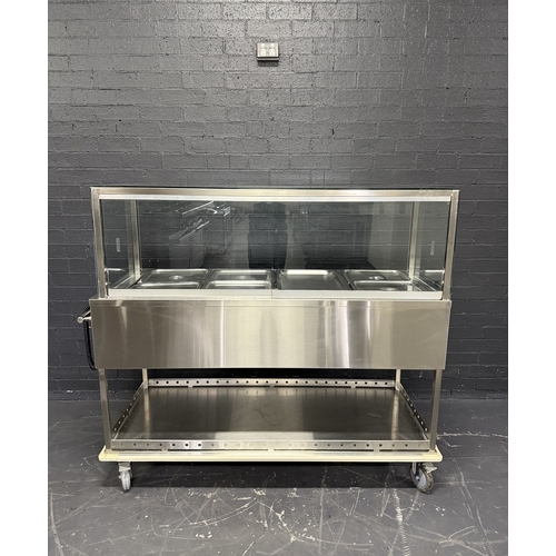 Pre-Owned Culinaire CBM4.M - 4 Bay Mobile Bain Marie Hot Cupboard - PO-1729