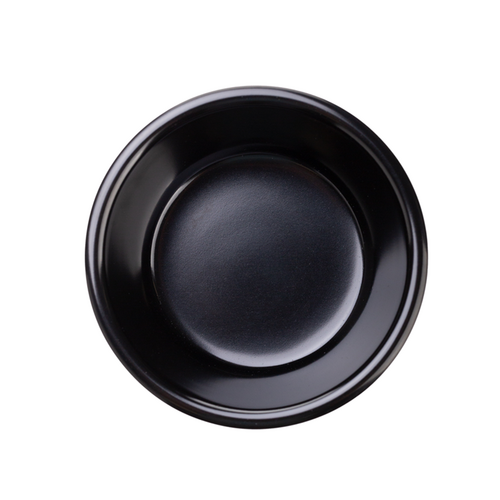 Coucou Ramekin Flutted 120ml - Black (Box of 24) - RKF120BK