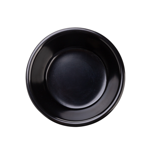 Coucou Ramekin Flutted 90ml - Black (Box of 24) - RKF90BK