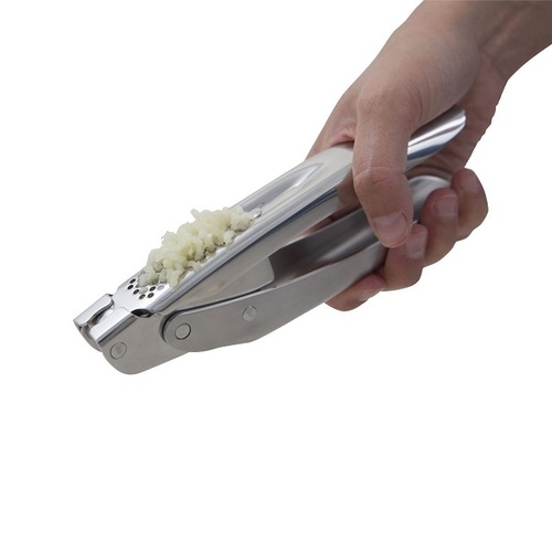 Savannah Smart Press Stainless Steel Garlic Press - SAV-0012