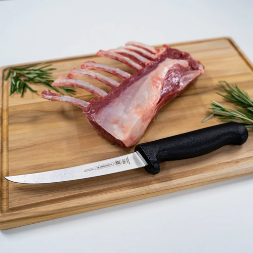 Tramontina Professional Butcher Knife Straight Back Black handle - 300mm - TM24607102