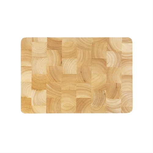 Vogue Rectangular Wooden Chopping Board Medium 455x305x45mm  - C459