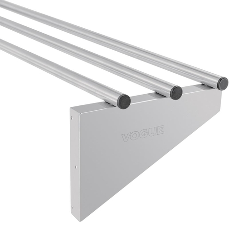 Vogue Tubular Wall Shelf 1200x300mm - CD551