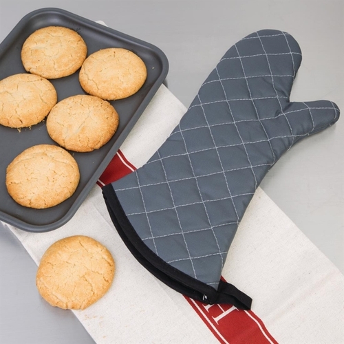 Vogue Flame Retardant Charcoal Oven Mitt 430mm - CL582