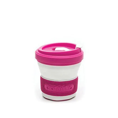 Evo Eco-Friendly Collapsible Cup - Raspberry - EVO-POKRAS-S