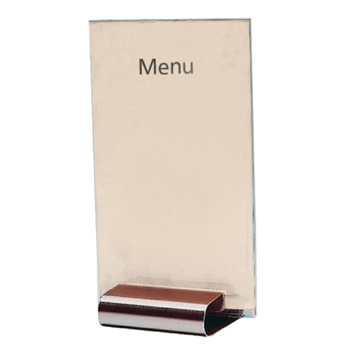 Olympia A5 Menu Card Holder 18x80x78mm - F778