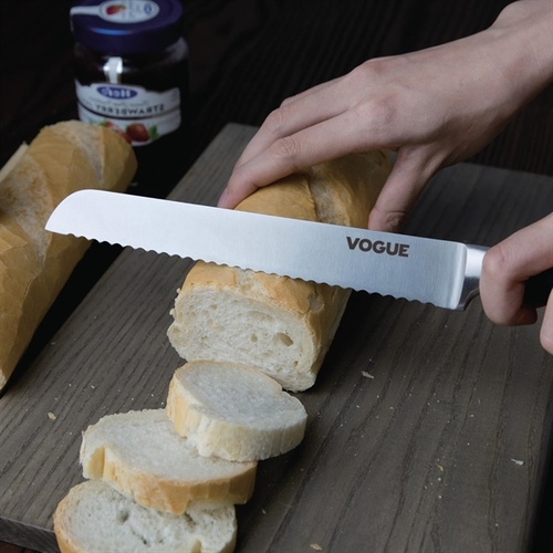 Vogue Soft Grip Bread Knife 200mm - GD753