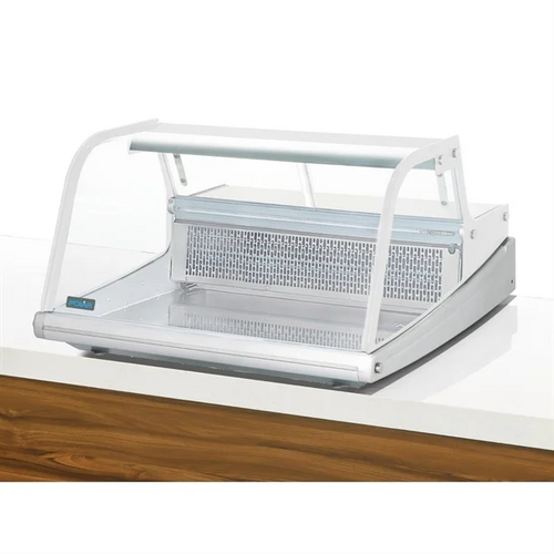 Polar GE960-A Counter Top Serve Over Fish Display Unit White - 915mm - GE960-A