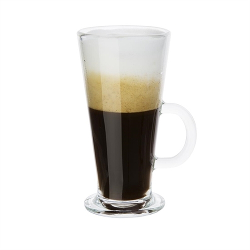 Olympia Toughened Coffee Latte Glass 285ml (Box of 12) - GF929