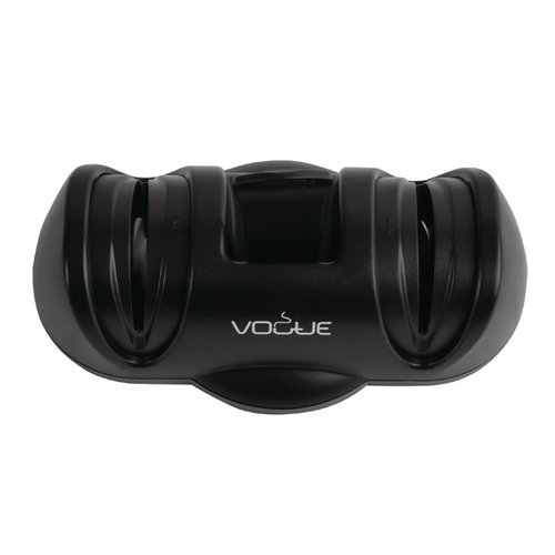 Vogue Manual 2 Stage Knife Sharpener with Suction Base (Diamond & Ceramic) - GJ518