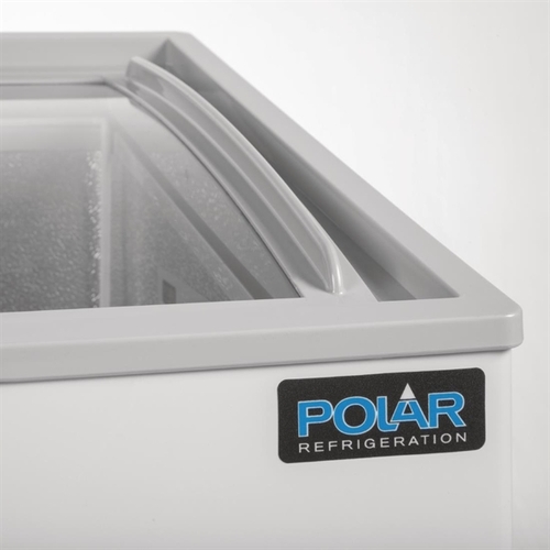 Polar GM498-A G-Series Display Chest Freezer - 200Ltr - GM498-A