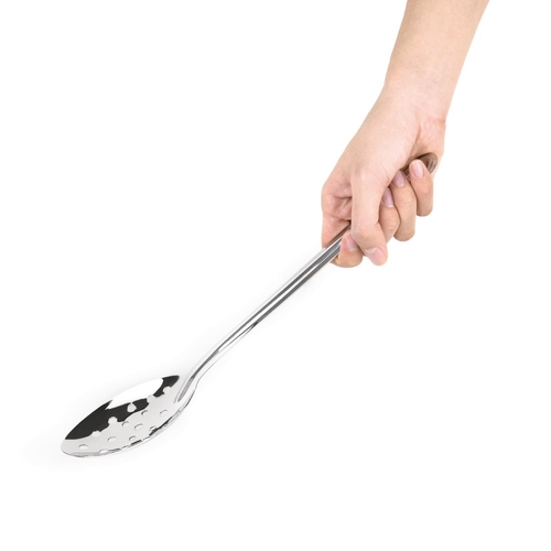 Vogue Serving Spoon Perforated 328mm - J640