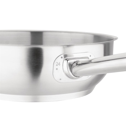 Vogue Flared Saute Pan 240mm 3Ltr - M923