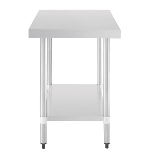 Vogue Stainless Steel Prep Table 900x600x900mm - T375