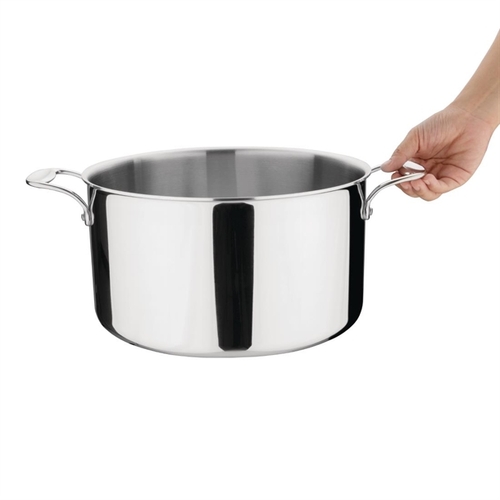 Vogue Tri-wall Stew Pan 280mm 9.5Ltr - Y256