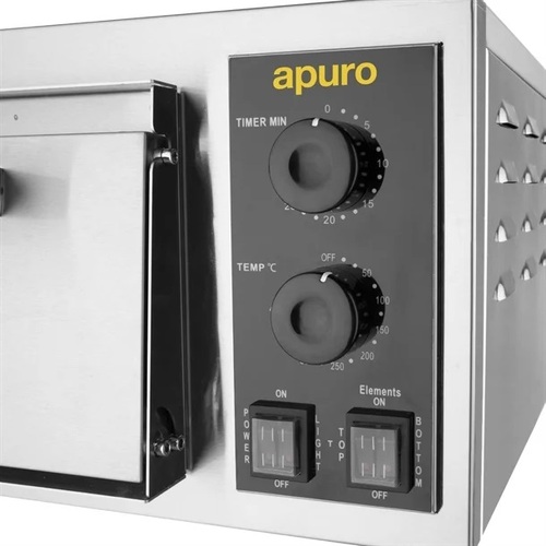 Apuro Firestone Pizza Oven - 406mm - CJ373-A