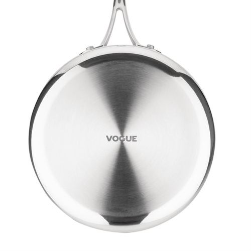 Vogue Stainless Steel Saucepan Lid 180mm 2.4Ltr - FS666