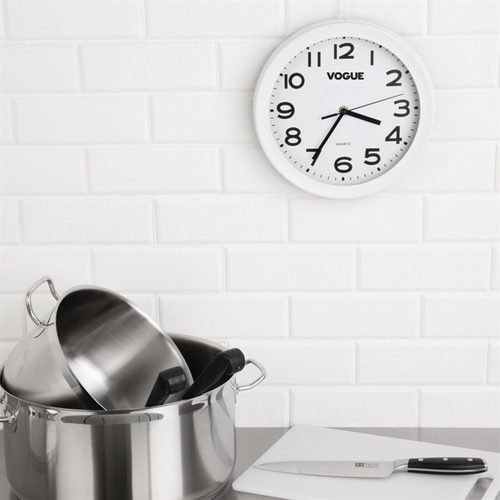 Vogue Kitchen Wall Clock 250mm  - K978